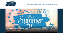 Desktop Screenshot of eujs.org